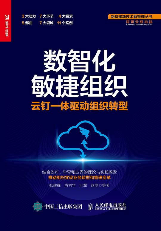 数智化敏捷组织:云钉一体驱动组织转型