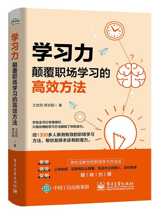 学习力:颠覆职场学习的高效方法